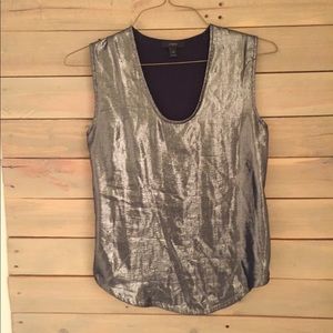 J. Crew Shimmer Holiday Party Tank women’s XXS